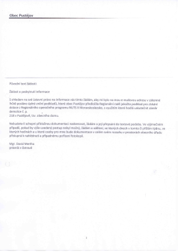 pln&yacute; text dotazu