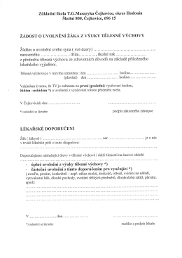 st&aacute;hnout soubor - Z&aacute;kladn&iacute; &scaron;kola TG Masaryka Čejkovice