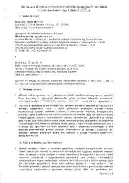 text smlouvy - Městská realitní agentura s.r.o.