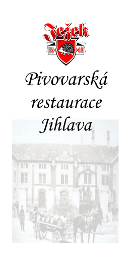 restaurace Jihlava