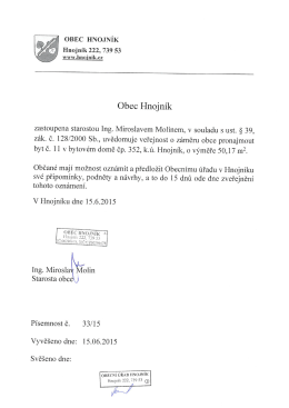 Ť Hnojník 222, 739 53