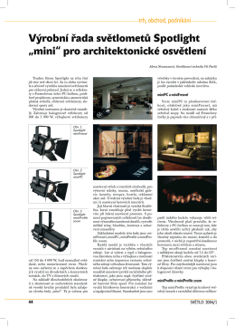 Cel&yacute; čl&aacute;nek v pdf - Osvětlovac&iacute; technika V&iacute;t Pavlů