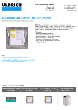 electrolube er2188 –černý epoxid