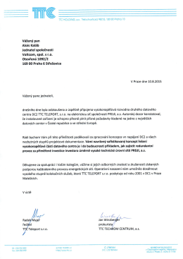 Vážený pan - VOLTCOM, spol. s ro