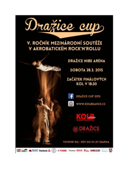 v. ROČNÍK MEZINÁRODNÍ SOUTĚŽE v AKROBATICKÉM ROCK`N