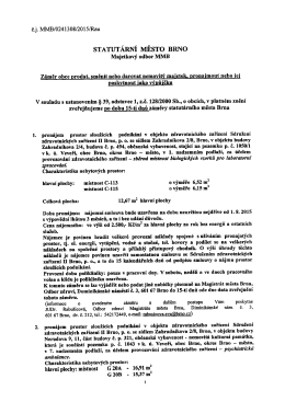 STATUT&Aacute;RN&Iacute; MĚSTO BRNO