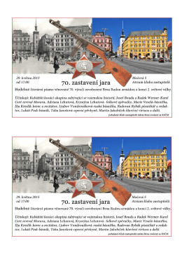 29. května 2015 , ` i Mečová 5