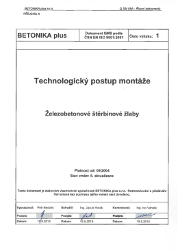 &scaron;těrbinov&eacute; žlaby