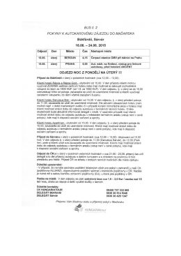 Bükfürdó`, Sárvár 16.06.- 24.06. 2015