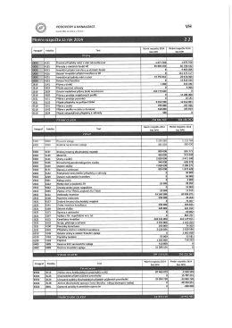 Plněn&iacute; rozpočtu za rok 20 4