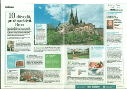 10 důvodů, proč nav&scaron;t&iacute;vit Brno