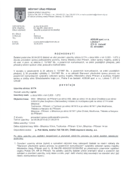 Dokument... - Obec Modřovice