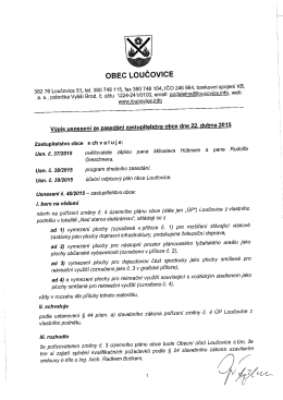 st&aacute;hnout - Loučovice