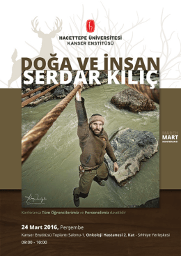 Page 1 HAcETTEPE ünivERsiTEsi kanser Enstitüsü Konferansa