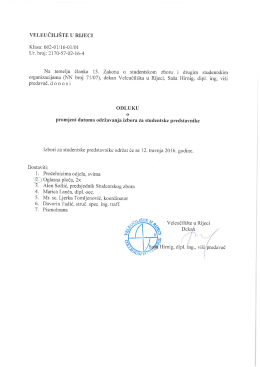 VELEUCILISTE RIJEKA