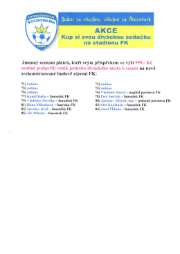 ZDE - FK &Scaron;ternberk