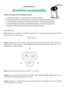 Soutěžní matematika