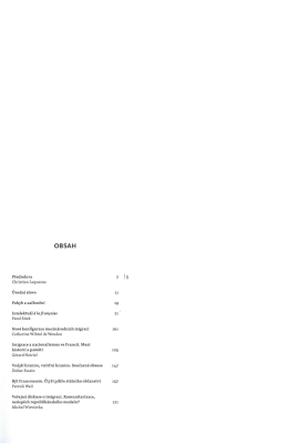 Page 1 OBSAH Předmluva Christian Lequesne Úvodní slovo Pohyb