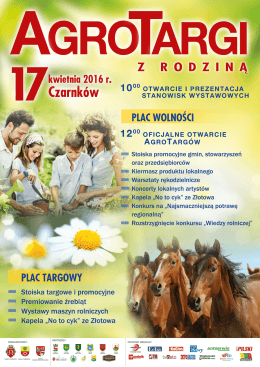 Page 1 AGROIARGI Z R O D Z I N A kwietniu 2016 r. 1 099