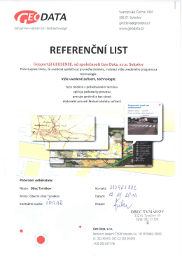 REFERENČN&Iacute; LIST