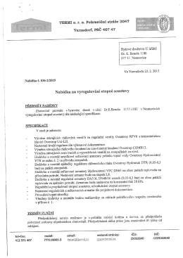 TERMI s. r. o. Pohraniční stráže 2047