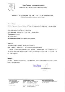 dodatecna informace 2