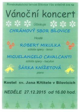 Vánoční koncerT