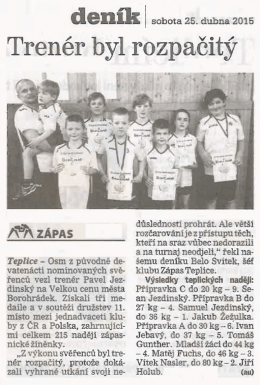 Teplický deník – článek