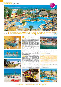 Caribbean World Borj Cedria ****