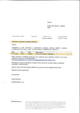 Dokument ke stažen&iacute; - Obec Horky nad Jizerou