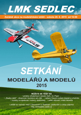 LMK Sedlec pozvanka 20.6.2015