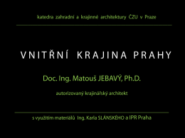 Doc. Matouš Jebavý - přednáška Bratislava 2015