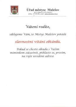 Váž ení Tocííč e,