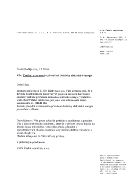 E.ON Česká republika, - Základní škola Ivančická
