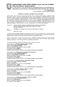 Exekučn&iacute; př&iacute;kaz