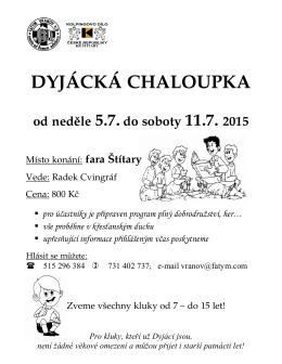 Chaloupka 2015