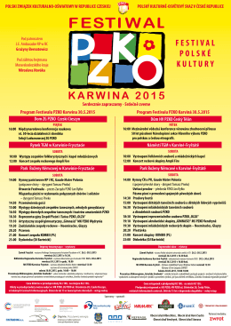 Pozvánka a program festivalu PZKO 2015