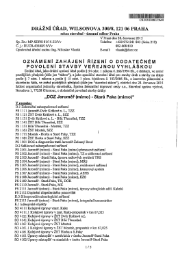 DR&Aacute;ŽN&Iacute; &Uacute;ŘAD, `WILSONOVA 30018, 121 06 PRAHA