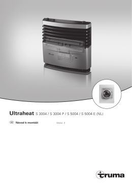 Ultraheat S 3004 / S 3004 P / S 5004 / S 5004 E (NL)