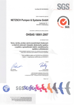 NETZSCH Pumpen & Systeme GmbH