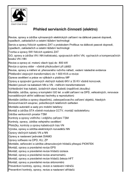 Úplný seznam činností (formát PDF)