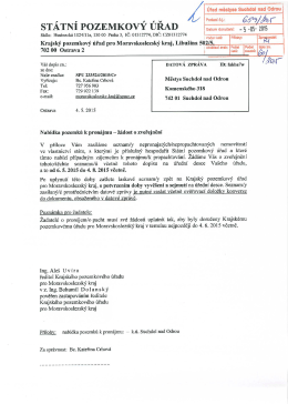 ST&Aacute;TN&Iacute; POZEMKOV&Yacute; &Uacute;ŘAD