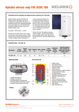 Hybridní ohřívač vody FVE ACDC 100