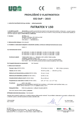 st&aacute;hnout - UO TEX, s.r.o.