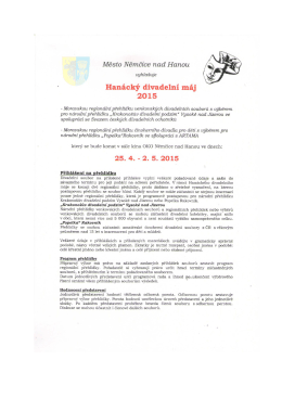2015 - Němčice nad Hanou