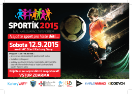 Sportík 2015