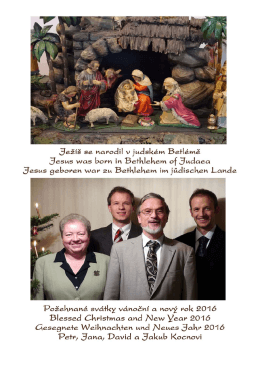 Požeknané světí-ky vánoční a nový rok 2016