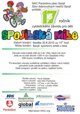 Spojilská Míle 2015
