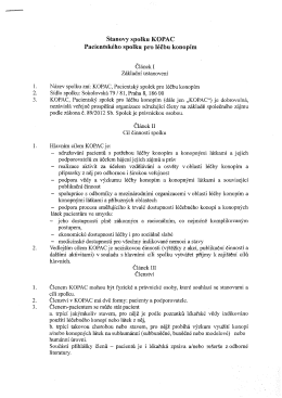 PDF aktu&aacute;ln&iacute; verze stanov spolku KOPAC