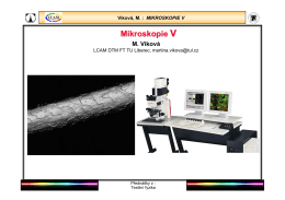 08. Mikroskopie V